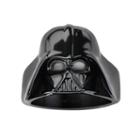 Star Wars Darth Vader Black Ion-plated Stainless Steel Darth Vader Ring - Men, Size: 11