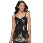 Juniors' About A Girl Embellished Camisole, Size: Xs, Oxford