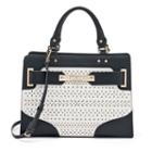 Jennifer Lopez Lola Geometric Perforated Satchel, Women's, Multicolor