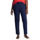 Plus Size Chaps Solid Straight-leg Pants, Women's, Size: 20 W, Blue