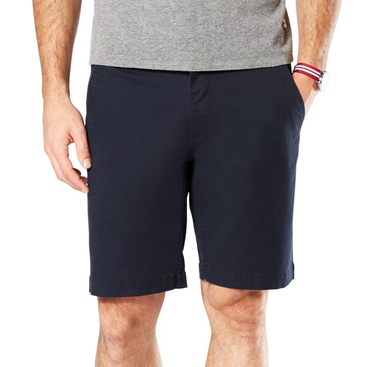 Men's Dockers&reg; Smart 360 Flex Straight-fit Downtime Stretch Shorts, Size: 29, Blue (navy)