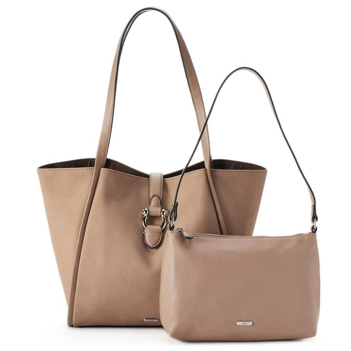 Chaps Allison Tote & Crossbody Bag, Women's, Lt Brown