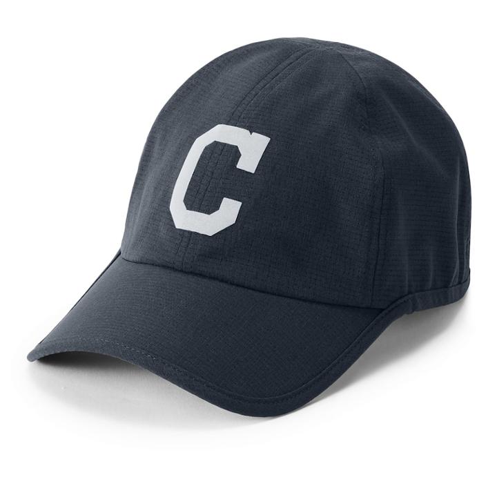 Men's Under Armour Cleveland Indians Shadow Airvent Cap, Blue (navy)