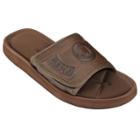 Adult Alabama Crimson Tide Memory Foam Slide Sandals, Size: Xl, Brown