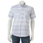 Men's Ocean Current Seahorse Button-down Shirt, Size: Small, Blue Other
