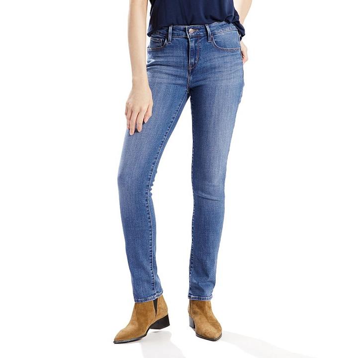 Women's Levi's Mid Rise Skinny Jeans, Size: 16/33 Avg, Med Blue