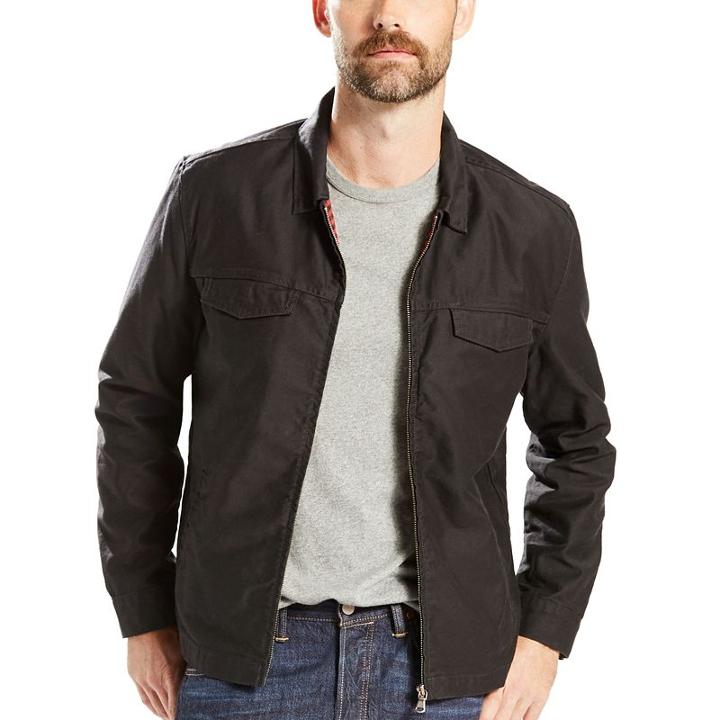 Men's Levi's&reg; Trucker Jacket, Size: Xs, Black