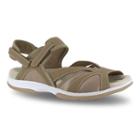 Easy Street Sport Santana Women's Sandals, Size: Medium (6), Beig/green (beig/khaki)
