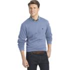 Big & Tall Izod Advantage Classic-fit Solid Fleece Pullover, Men's, Size: 3xl Tall, Blue (navy)