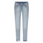 Girls 7-16 Levi's 710 High-low Hem Super Skinny Jeans, Size: 7, Light Blue