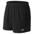 Men's New Balance Accelerate Shorts, Size: Large, Black