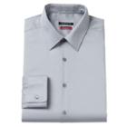 Men's Van Heusen Slim-fit Flex Collar Stretch Dress Shirt, Size: 16.5-32/33, Grey Other