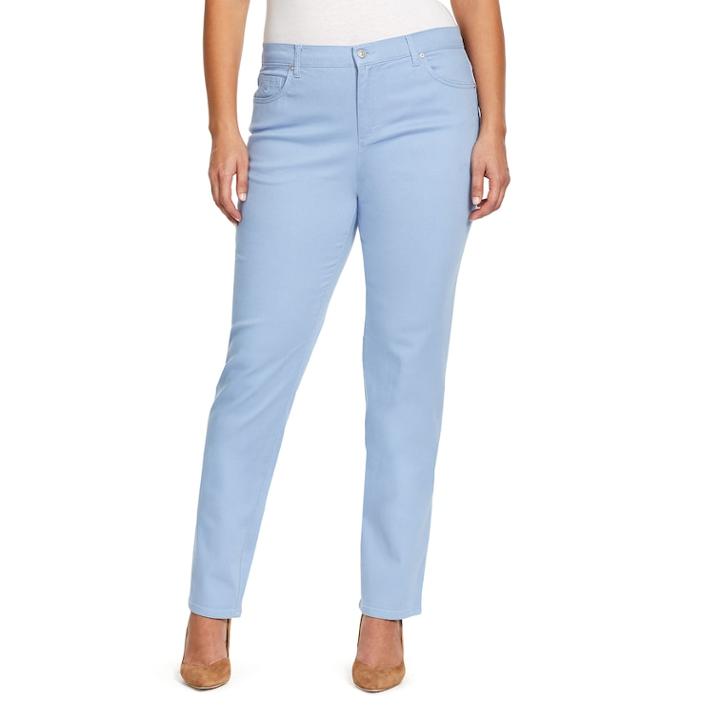 Plus Size Gloria Vanderbilt Amanda Classic Tapered Jeans, Women's, Size: 24 W, Blue