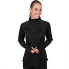 Women's Jockey Sport Jacquard Half Zip Running Jacket, Size: Xl, Oxford