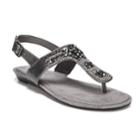 Lifestride Salma Women's Sandals, Size: 7 Wide, Grey