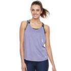 Women's Nike Elastic Straps Graphic Tank Top, Size: Large, Purple Oth