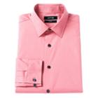 Men's Apt. 9&reg; Slim-fit Stretch Spread-collar Dress Shirt, Size: 16.5-34/35, Light Pink