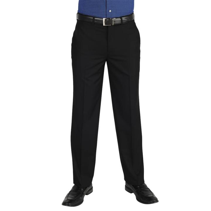 Men's Dockers&reg; Straight-fit Flat-front Performance Dress Pants, Size: 34x34, Black