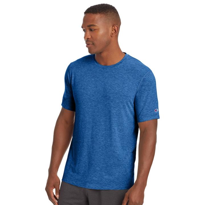 Men's Champion Gym Issue Tee, Size: Small, Blue