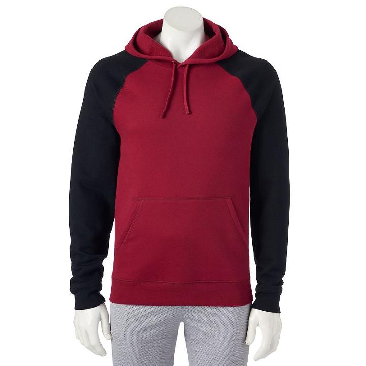 Big & Tall Tek Gear® Fleece Hoodie, Men's, Size: L Tall, Oxford