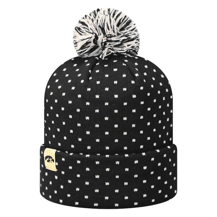 Adult Top Of The World Iowa Hawkeyes Firn Beanie, Adult Unisex, Black
