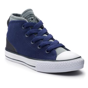 Kids' Converse Chuck Taylor All Star Syde Street Mid Sneakers, Boy's, Size: 13, Purple