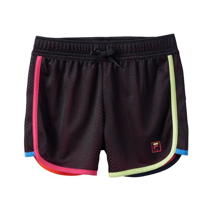 Girls 7-16 Fila Sport&reg; Mesh Binding Shorts, Girl's, Size: S(8), Oxford