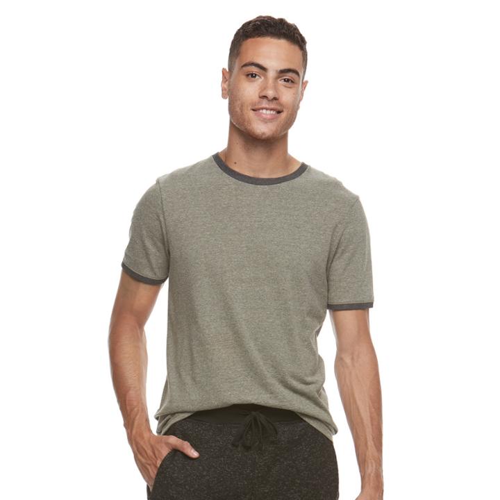 Men's Urban Pipeline&reg; Ultimate Ringer Tee, Size: Xl, Green