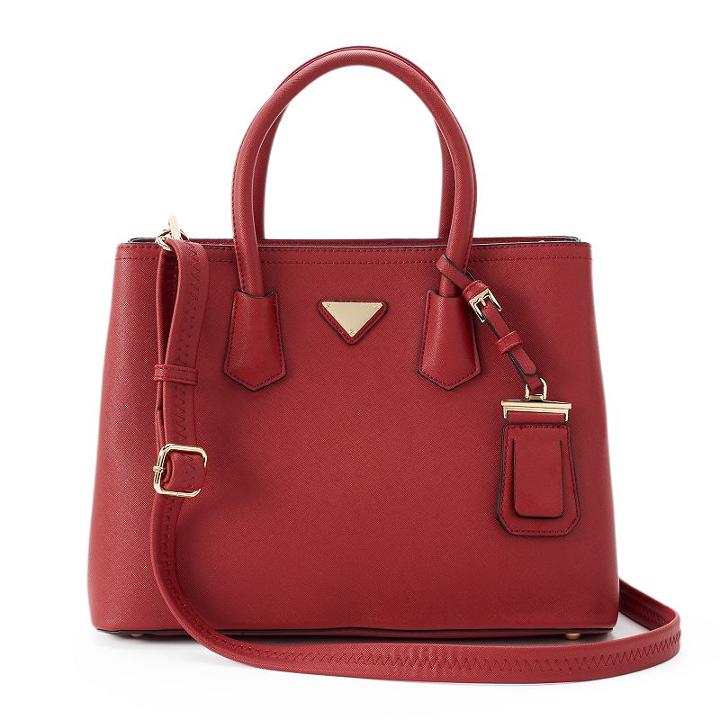 Deluxity Mia Satchel, Women's, Red
