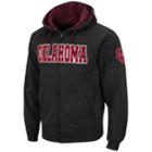 Men's Oklahoma Sooners Full-zip Fleece Hoodie, Size: Xl, Light Grey