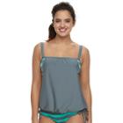 Women's N 2-in-1 Tankini Top, Size: Xl, Turquoise/blue (turq/aqua)