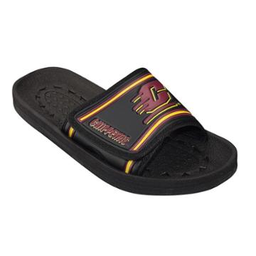 Adult Central Michigan Chippewas Slide Sandals, Size: Xl, Black