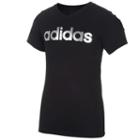 Girls 7-16 Adidas Foil Adidas Graphic Tee, Girl's, Size: Xs, Black