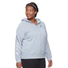 Plus Size Nike Zip-front Hoodie, Women's, Size: 1xl, Dark Grey