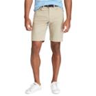Men's Chaps Classic-fit 5-pocket Stretch Shorts, Size: 36, Beig/green (beig/khaki)