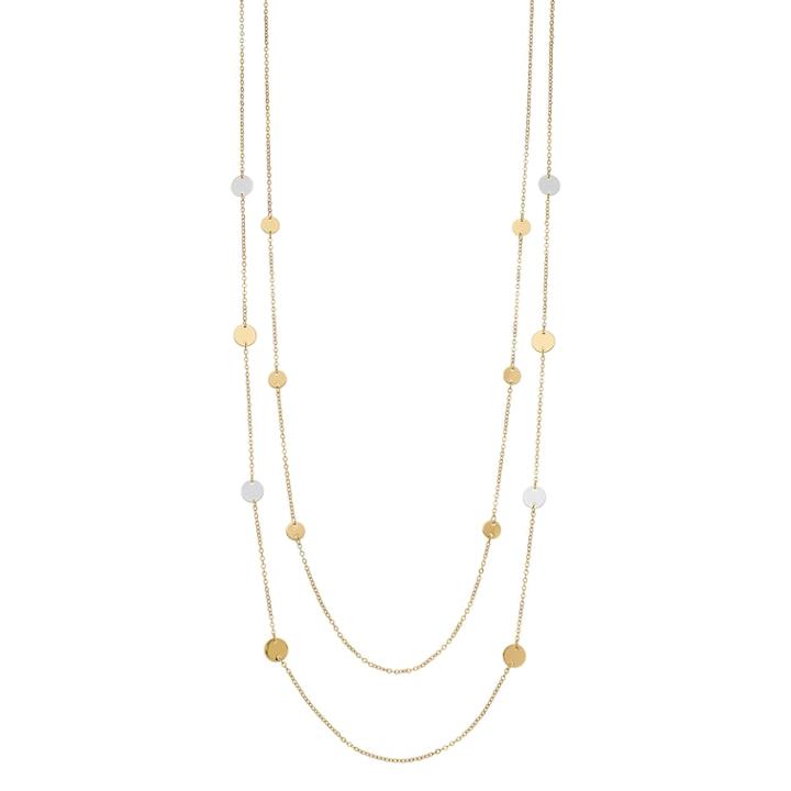 Lc Lauren Conrad Double Strand Disc Necklace, Women's, Multicolor
