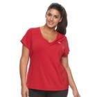 Plus Size Fila Sport&reg; Basic Racer Tee, Women's, Size: 3xl, Med Red