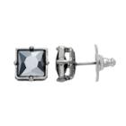 Simply Vera Vera Wang Square Nickel Free Stud Earrings, Women's, Black