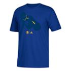 Men's Adidas Golden State Warriors Kevin Durant Speed Lab Player Tee, Size: Medium, Multicolor