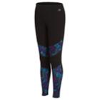 Girls 7-16 New Balance Print Moisture-wicking Performance Tights, Size: 10-12, Black