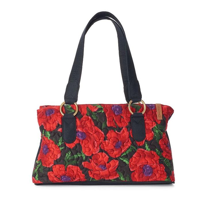 Donna Sharp Reese Satchel, Women's, Red Poppy
