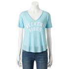 Juniors' Weekend Vibes Graphic Tee, Girl's, Size: Small, Light Blue