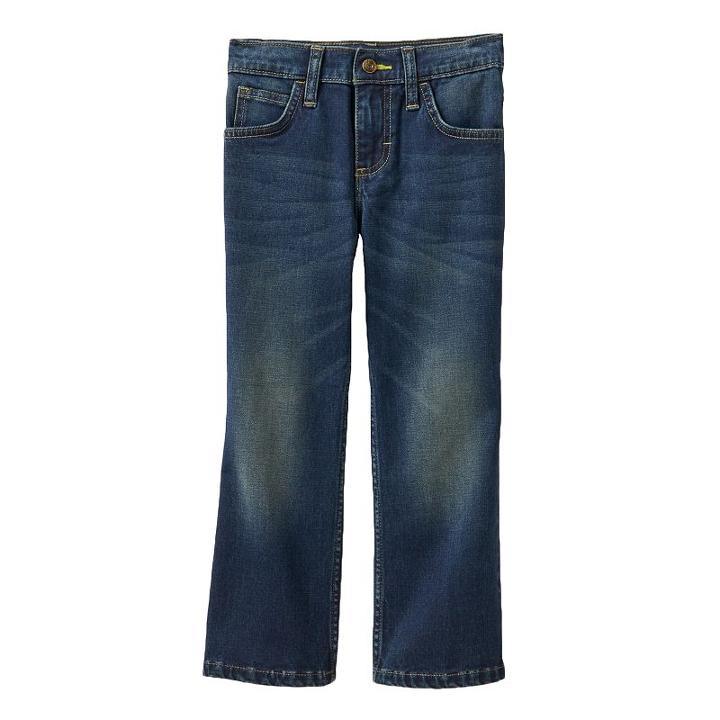 Boys 4-7x Lee Sport Extreme Comfort Straight-leg Jeans, Boy's, Size: 5 Slim, Med Blue