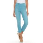 Women's Gloria Vanderbilt Alexandra Lace-up Ankle Jeans, Size: 4, Dark Blue