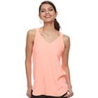 Women's Apt. 9&reg; Printed Crisscross Tank, Size: Xl, Brt Orange