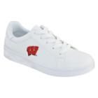 Women's Wisconsin Badgers Jackie Shoes, Size: 8, White