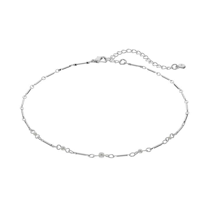Lc Lauren Conrad Simulated Pearl & Bar Link Choker Necklace, Women's, White