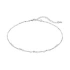 Lc Lauren Conrad Simulated Pearl & Bar Link Choker Necklace, Women's, White