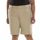 Plus Size Dickies Relaxed Twill Shorts, Women's, Size: 16 W, Dark Beige