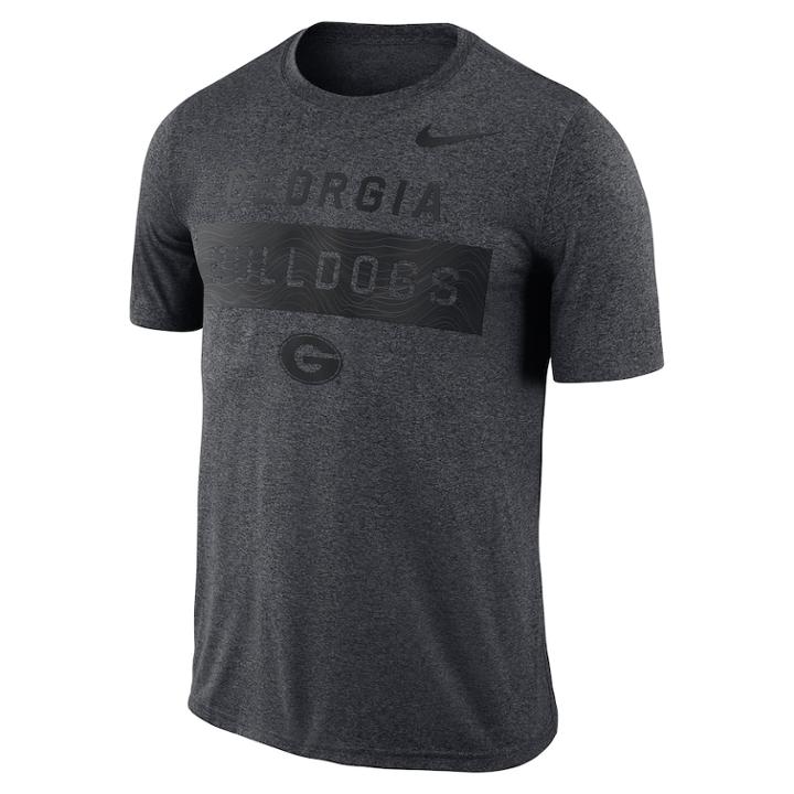 Men's Nike Georgia Bulldogs Banner Legend Tee, Size: Large, Char